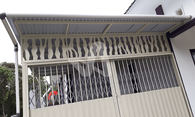 Alderon RS Proyek Aplikasi Residensial Atap Kanopi Garasi Rumah