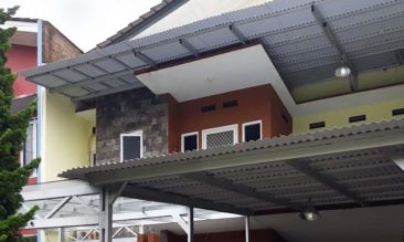 Model Atap Kanopi untuk Carport Rumah - Alderon RS