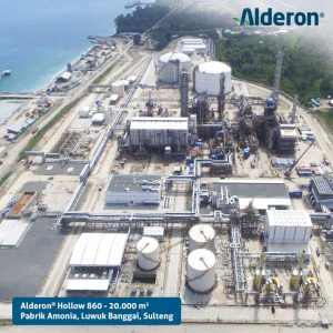Pabrik Amonia menggunakan Alderon Twinwall