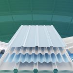 atap upvc alderon terbai single double layer