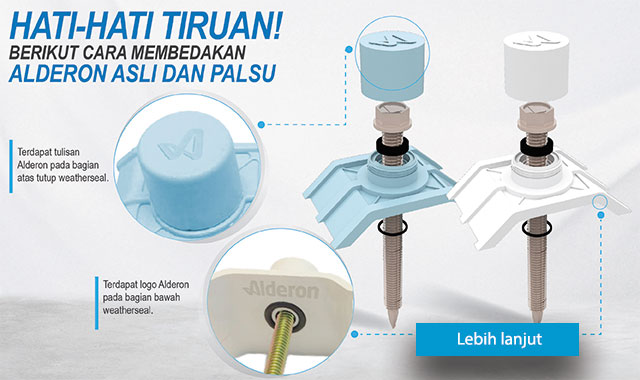 cara membedakan alderon asli dan palsu