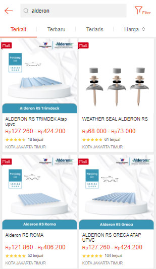 harga alderon di shopee mall impack online store
