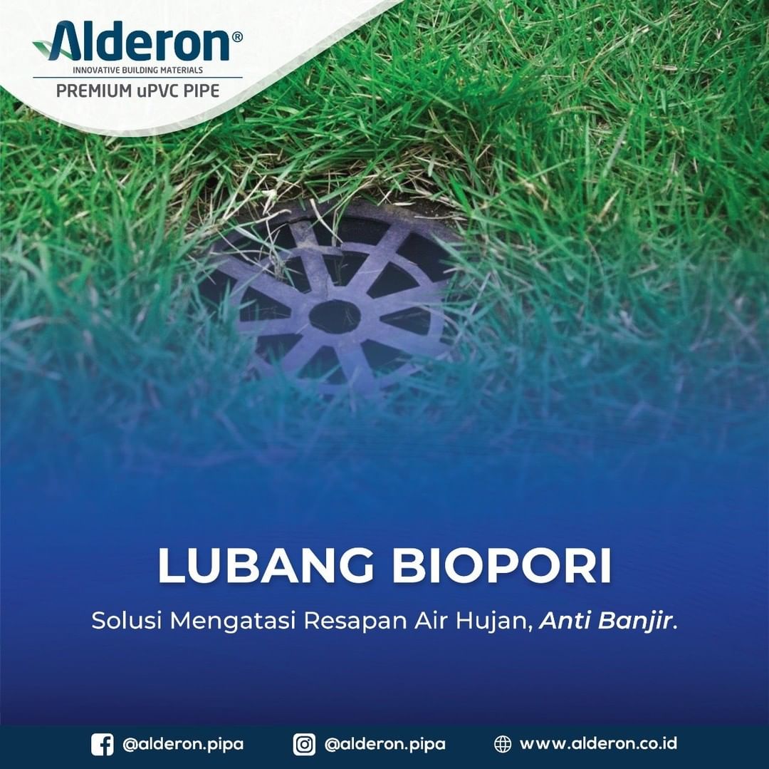 lubang biopori resapan air hujan anti banjir