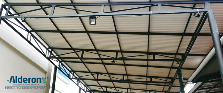 material rangka kanopi alderon